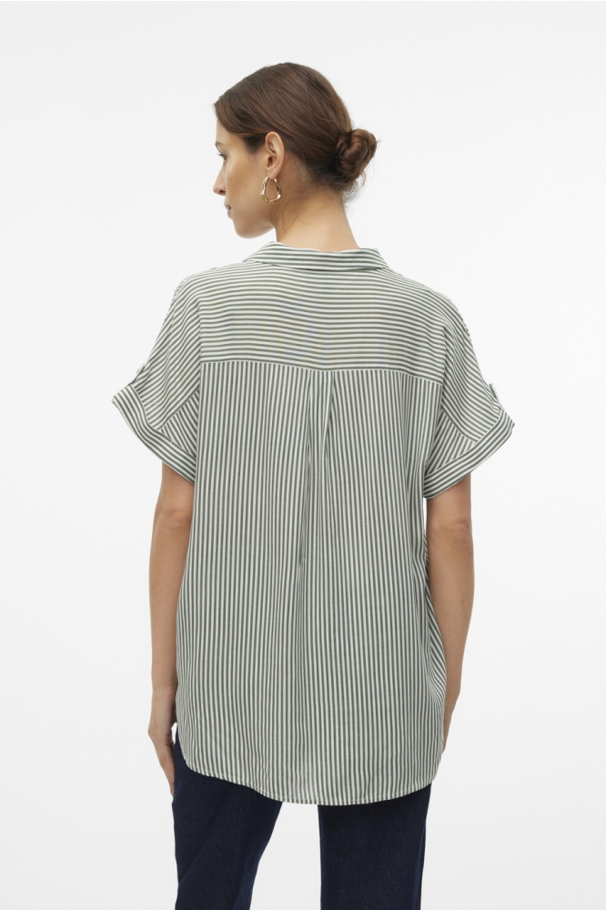 VMBUMPY SS SHIRT WVN NOOS 10310139 Laurel Wreath